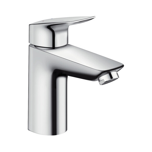 Смеситель для умывальника Hansgrohe Logis Chrome 71105000 (с донным клапаном), фото 