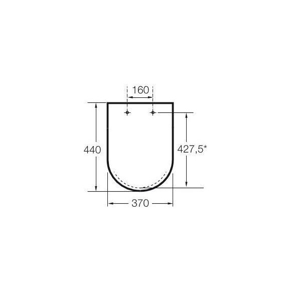 Сиденье для унитаза Roca Carmen A801B5200B (с микролифтом), фото 2