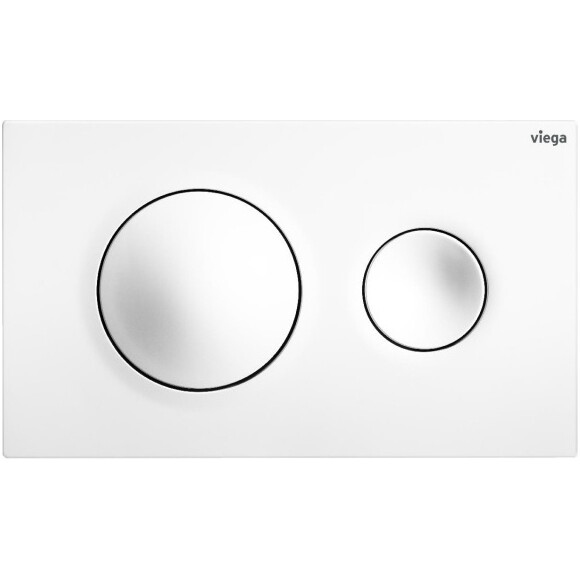Панель смыва Viega Prevista Visign for Style 20 White 773793 (белый альпийский), Цвет производителя: альпийский белый, фото 