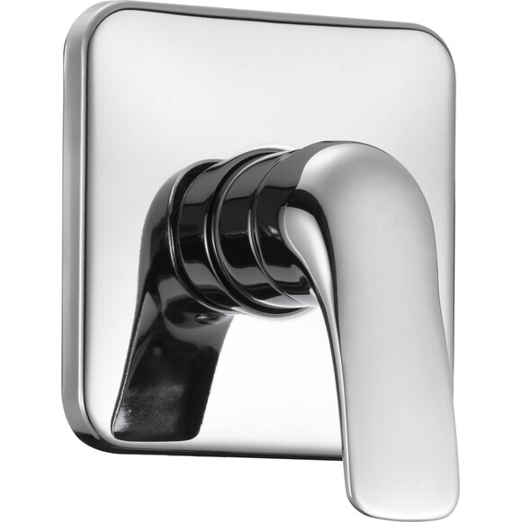 Смеситель скрытого монтажа для душа Rj Flora Chrome RBZ072-5C (внутренняя часть в комплекте), фото 