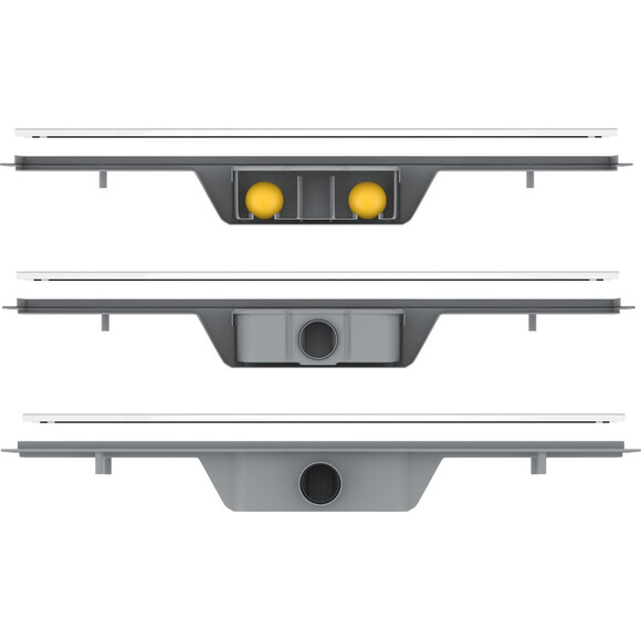 Душовий трап Volle Master Linea Stainless steel 90-22-704 (70 см, нержавійка), Колір виробника: нержавіюча сталь, Доступні розміри: 70, фото , изображение 3