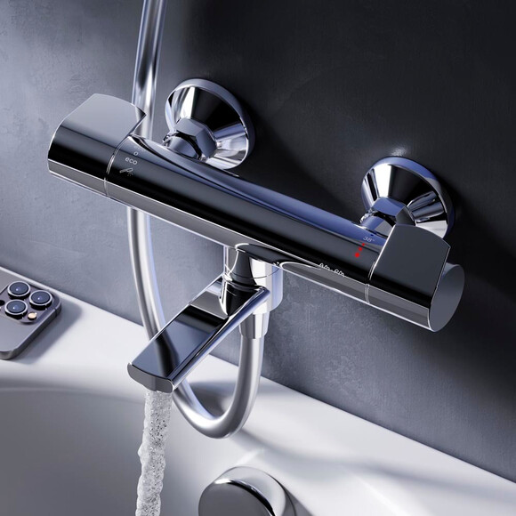 Смеситель для ванны с термостатом Am.Pm X-Joy F85A50000, фото 7