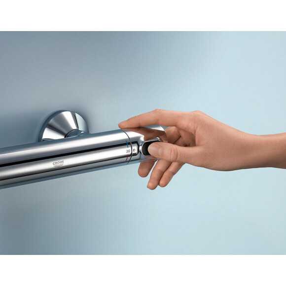 Комплект змішувачів для ванної кімнати Grohe QuickFix Precision Flow&Start Edge ColdStart UA202503TE (23900001+34800001), фото , изображение 3