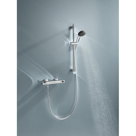 Комплект змішувачів для ванної кімнати Grohe QuickFix Precision Flow&Start Edge ColdStart UA202503TE (23900001+34800001), фото , изображение 4