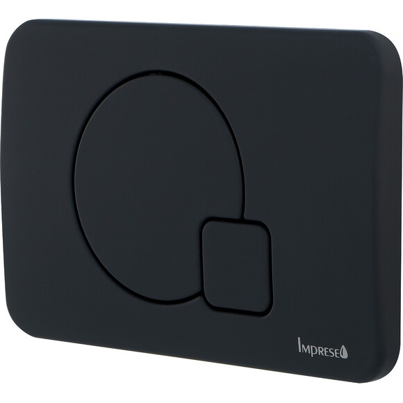 Панель смыва Imprese i-Frame i7115 Black Matt i7115PB (черная матовая), Цвет производителя: черный матовый, фото 2