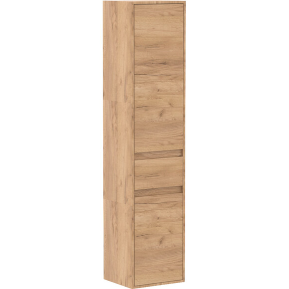 Пенал в ванную Imprese Bilovec Oak Craft f3263Dr (40 см, дуб крафт, подвесной), Цвет производителя: дуб крафт, фото 