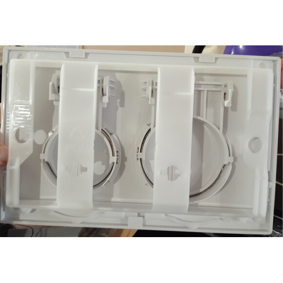 Панель змиву Koller Pool Twist White/Ghrome KP-TW-003 (білий глянець/хром), Колір виробника: білий глянець, хром, фото , изображение 7