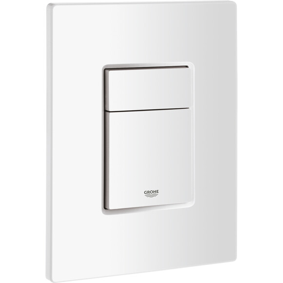 Клавіша змиву Grohe QuickFix Even 38966SH0 (біла), Колір виробника: альпійський білий, фото 