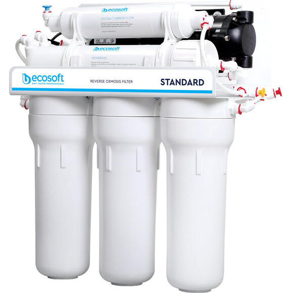 Фильтр обратного осмоса Ecosoft Standard MO550PECOSTD (с помпой), фото 4