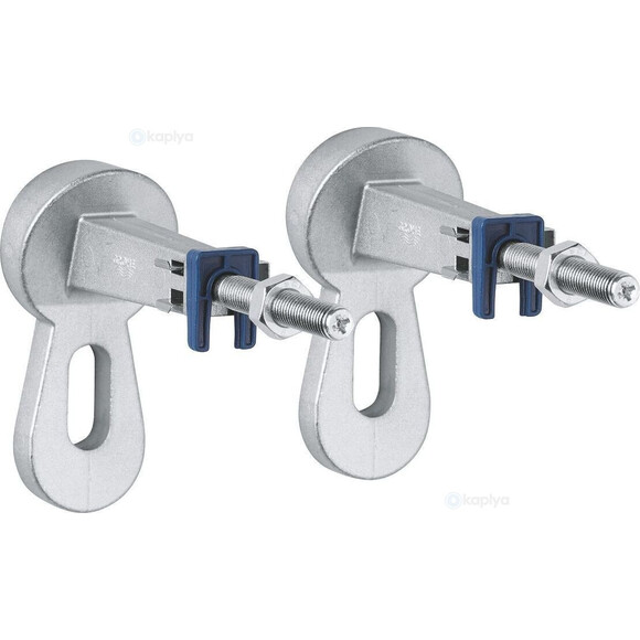 Інсталяція для унітазу 4 в 1 Grohe Rapid Sl 3884000G+38732SH0 (з клавішею змиву, прокладкою та кріпленням до стіни), Колір виробника: альпійський білий, фото , изображение 5