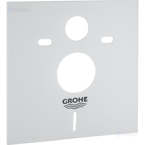 Інсталяція для унітазу 4 в 1 Grohe Rapid Sl 3884000G+38732SH0 (з клавішею змиву, прокладкою та кріпленням до стіни), Колір виробника: альпійський білий, фото , изображение 6