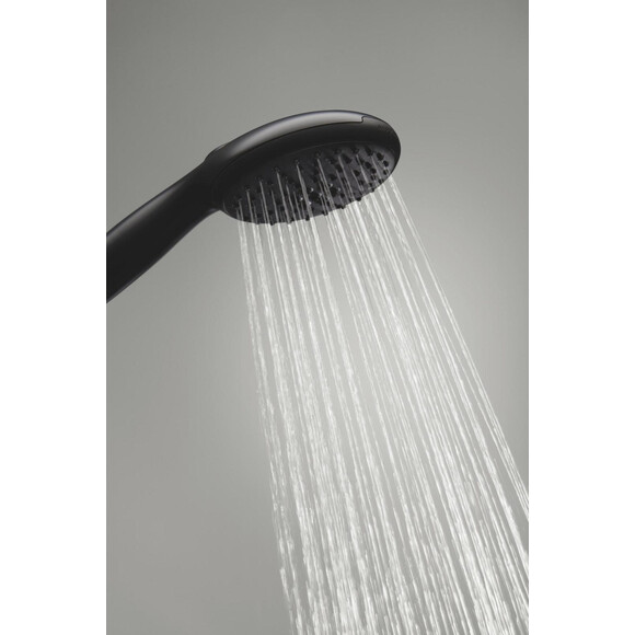 Лейка для душа Grohe QuickFix Vitalio Start 110 279462431 (черная матовая, двухрежимная), Цвет производителя: черный матовый, фото 8
