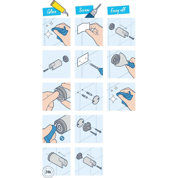 Клей для душових елементів Grohe QuickFix QuickGlue S 41247000 (1 шт), фото , изображение 5