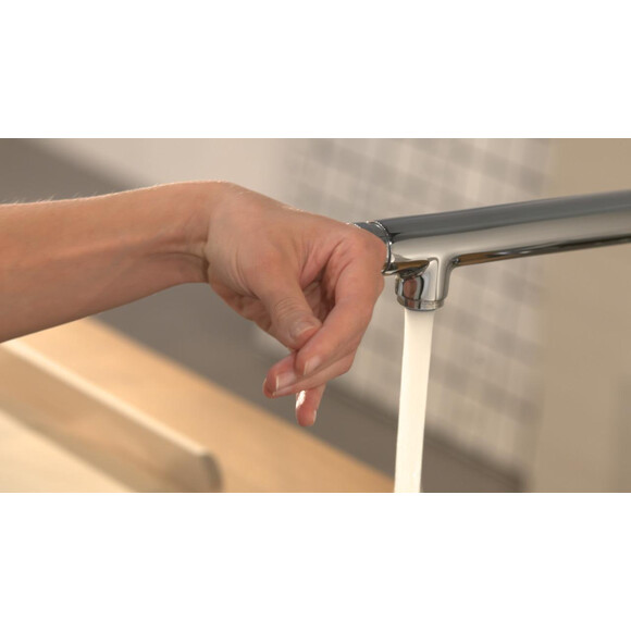 Смеситель для кухни Hansgrohe Talis Select M51 Stainless Steel Finish 72820800 (сталь), Цвет производителя: сталь, фото 2