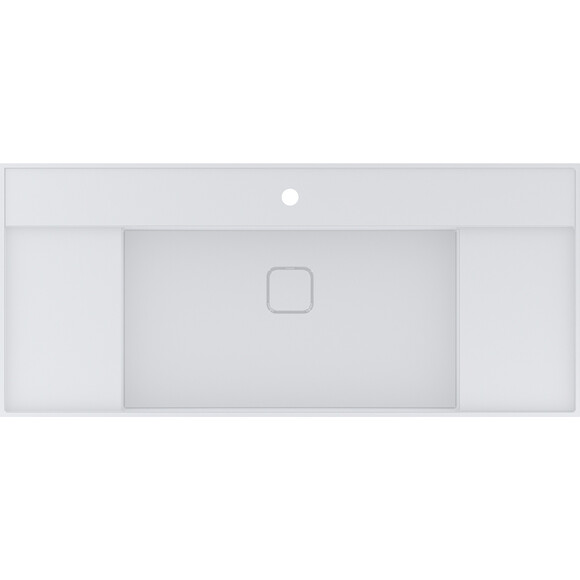 Умывальник Miraggio Soul 1200 Miramarble 8813394 (120x52 см, с крылом), Доступные размеры: 120 x 52, Цвет производителя: белый глянец, Технология производства: Miramarble, фото 6