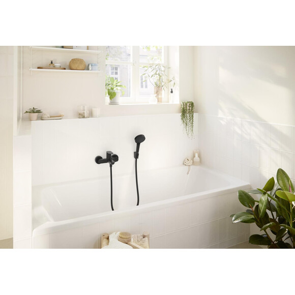 Смеситель для ванны Hansgrohe Rebris S Black Matt 72440670 (черный матовый), Цвет производителя: черный матовый, фото 9