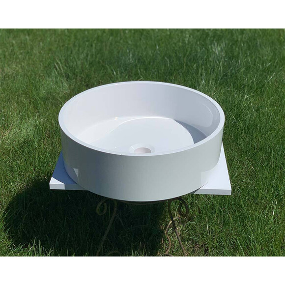 Умывальник Snail Оазис 170A100 (43 см), Цвет производителя: белый глянец, фото 6