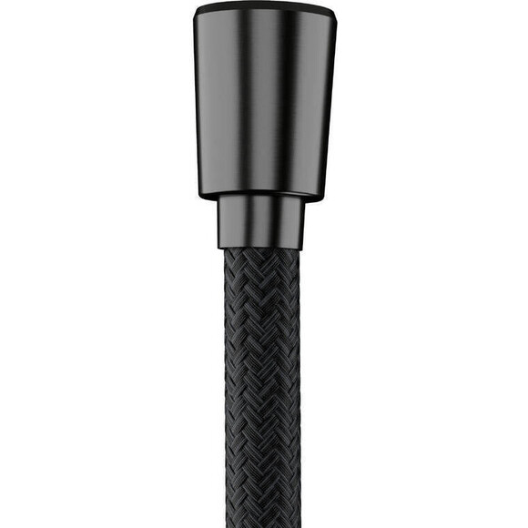 Шланг для душа Hansgrohe DesignFlex Brushed Black Chrome 28260340 (160 см, шлифованный черный хром), Цвет производителя: брашированный черный хром, фото 5