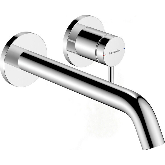 Зовнішня частина змішувача прихованого монтажу для умивальника Hansgrohe Tecturis S Chrome 73351000, Колір виробника: хром, фото 