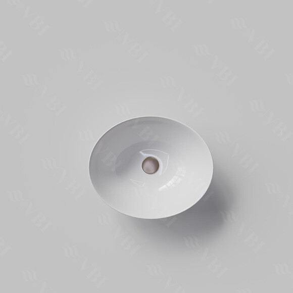 Раковина VBI Parma White VBI-011000 (40x33 см, чаша), Доступні розміри: 40 x 33, Колір виробника: білий глянець, фото , изображение 6