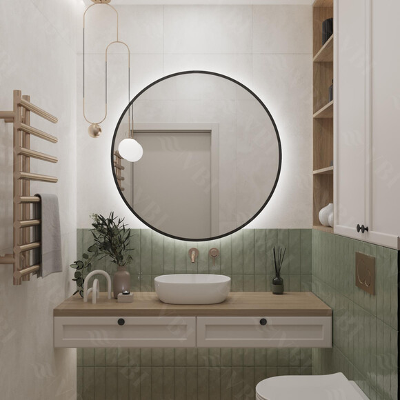 Раковина VBI Modena S White VBI-012001 (47x34 см, чаша), Доступные размеры: 47 x 34, Цвет производителя: белый глянец, фото 3