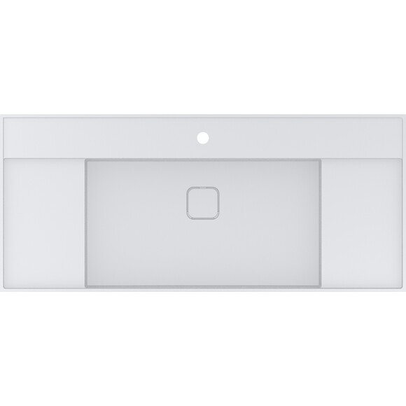 Умивальник Miraggio Soul 1200 Mirasoft 8813398 (120x52 см, білий матовий, з крилом), Доступні розміри: 120 x 52, Технологія виробництва: Mirasoft Technology, Колір виробника: білий матовий, фото , изображение 3