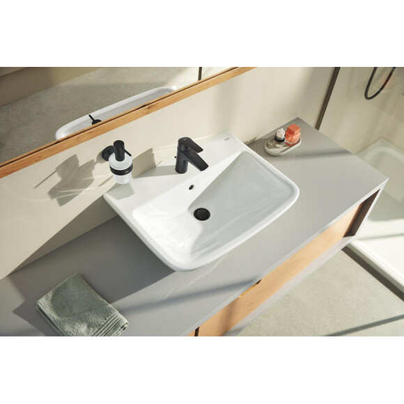 Дозатор рідкого мила Grohe Essentials 1022572430 (чорний матовий, настінний), фото , изображение 2