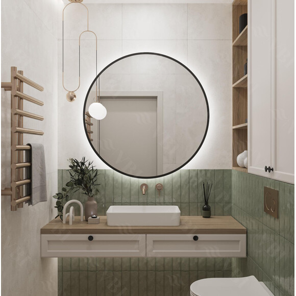 Раковина VBI Triest White VBI-012700 (60x34 см), Доступні розміри: 60 x 34, Колір виробника: білий глянець, фото , изображение 3