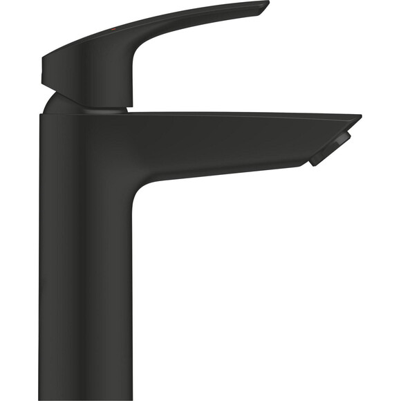 Змішувач для умивальника Grohe Eurosmart M-Size 233242433 (чорний матовий), фото , изображение 3