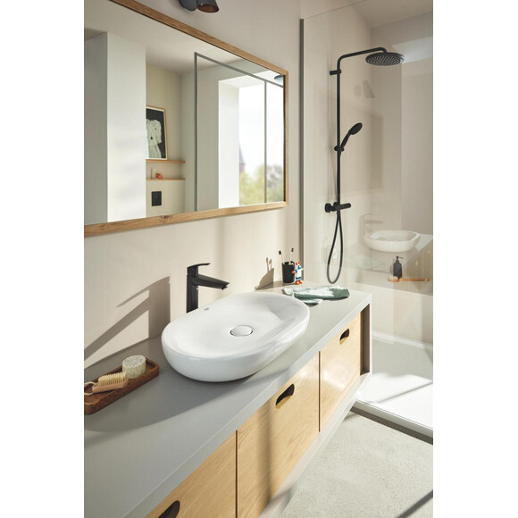 Смеситель для умывальника Grohe Eurosmart XL-Size 239712433 (черный матовый, высокий), Цвет производителя: черный матовый, фото 2