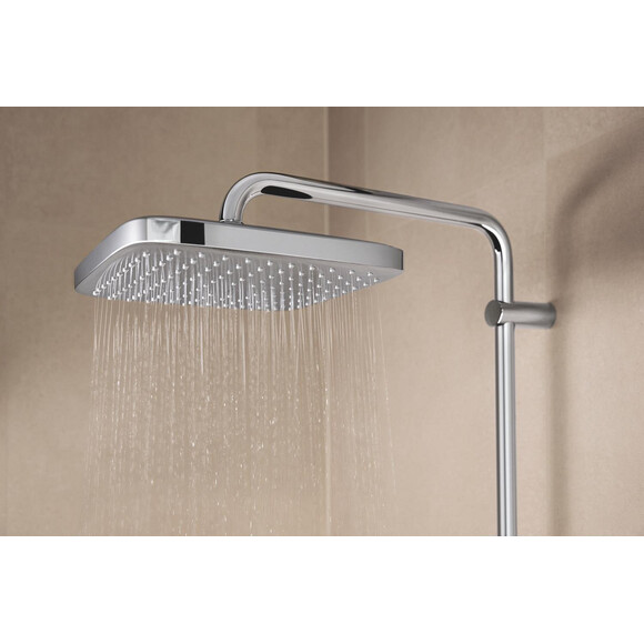 Душова система з термостатом Grohe Tempesta Cube 250 26689001, фото , изображение 6