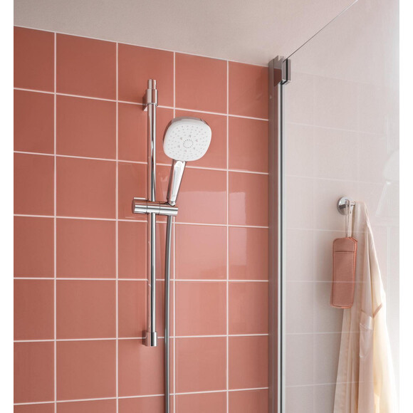 Душовий гарнітур Grohe Tempesta Cube 110 27929003 (з поличкою), фото , изображение 2