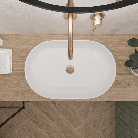 Раковина VBI Verona 60 White VBI-011301 (60x37 см), Доступные размеры: 60 x 37, Цвет производителя: белый глянец, фото 4