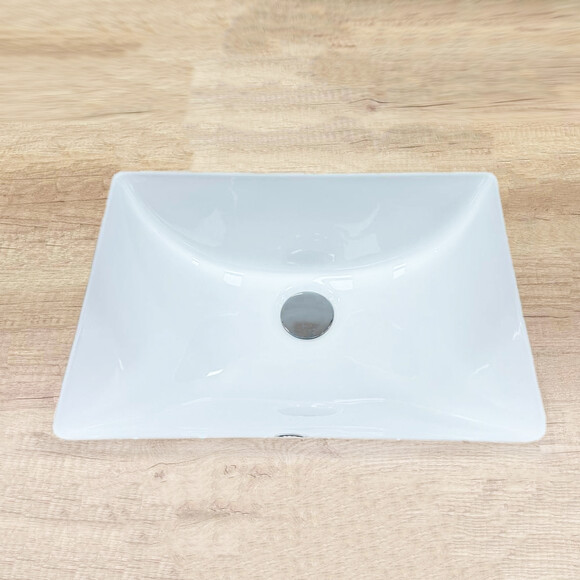 Раковина VBI Messina White VBI-018002 (46x34 см), фото , изображение 2