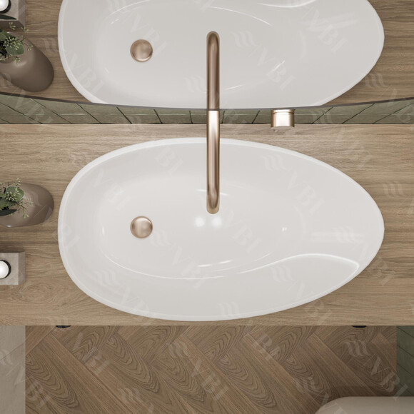 Раковина VBI Trento 75 White VBI-011903 (75x43 см, чаша), Доступные размеры: 75 x 43, фото 3