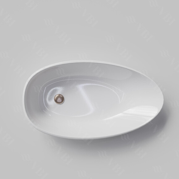 Раковина VBI Trento 75 White VBI-011903 (75x43 см, чаша), Доступные размеры: 75 x 43, фото 5