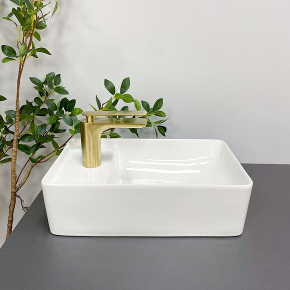 Умывальник VBI Lecco White VBI-015603 (43x27 см), фото 2