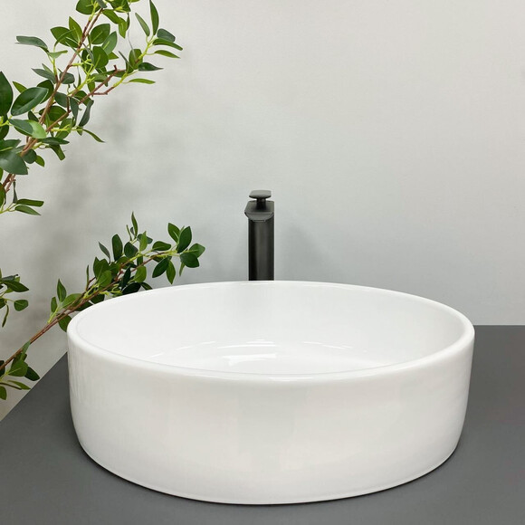 Умивальник VBI Cefalu White VBI-015400 (50x36 см), фото , изображение 3