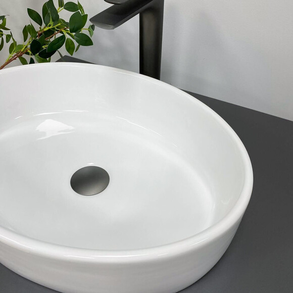 Умивальник VBI Cefalu White VBI-015400 (50x36 см), фото , изображение 5