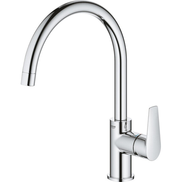 Комплект змішувачів 4 в 1 для ванної кімнати та кухні Grohe BauEdge New S-Size UA123218K1 (23605001+23330001+31233001+26748003), фото , изображение 15