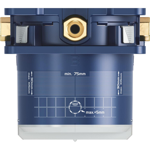 Душова система з термостатом Grohe Grohtherm SmartControl & Tempesta Cube 250 UA26415SC6, фото , изображение 19