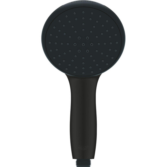 Душевая система с термостатом Grohe Grohtherm & Tempesta 250 UA26415SC9 (1022082430+35604000+264062433+266682430, черная матовая, скрытого монтажа), фото 12