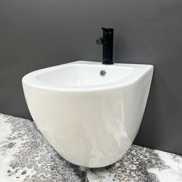 Біде підвісне VBI Kapri White VBI-020101 (біле глянсове), фото , изображение 4