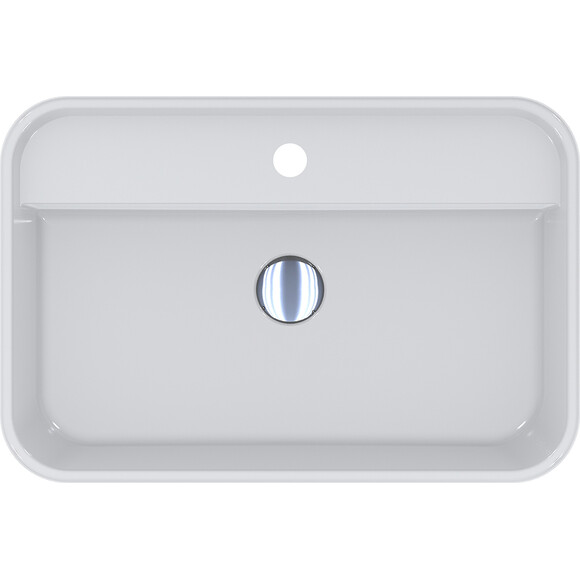 Умивальник Miraggio Ocean 600 Miramarble 8813901 (60x40 см), Доступні розміри: 60 x 40, Технологія виробництва: Miramarble, Колір виробника: білий глянець, фото , изображение 7