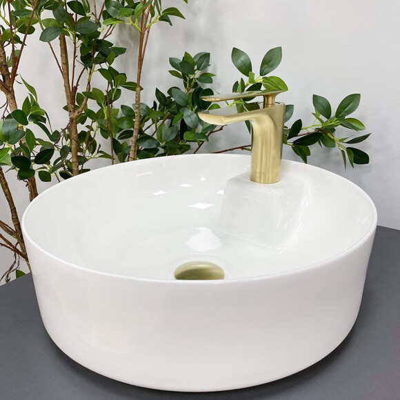 Умивальник VBI Rieti White VBI-015500 (40 см), фото , изображение 4