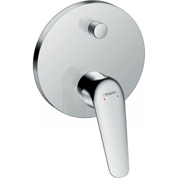 Смеситель скрытого монтажа для ванны Hansgrohe Novus 71045000+01800180 (внутренняя часть в комплекте), фото 2
