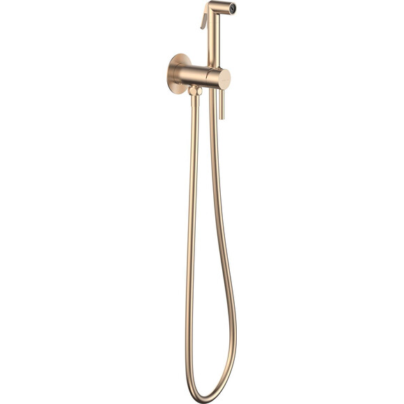 Гігієнічний душ із змішувачем Volle Sistema H35 Cascada Cepillado Bronce 1590.160321 (бронзовий), Колір виробника: бронза, фото 