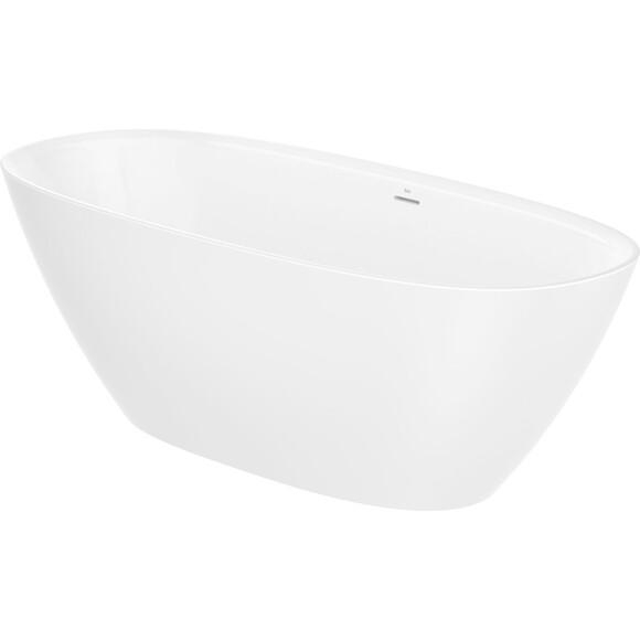 Кам'яна ванна Roca Ariane A248470000 (165x75 см, окремостояча, з сифоном), фото 