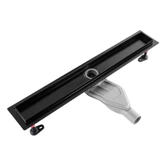 Душовий трап Rea Neox Superflow Black 80 REA-G7807 (80 см, чорний матовий), Колір виробника: чорний матовий, Доступні розміри: 80, фото , изображение 3