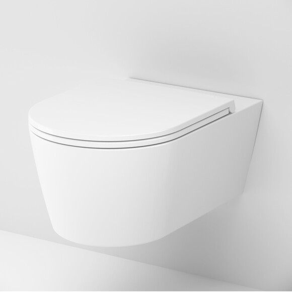 Безободковый подвесной унитаз Am.Pm Func FlashClean C8F1701SC (с сиденьем), фото 5